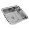 Nantucket Sinks Sink, Stainless Steel, 17.5" W x 14.625" L x 5.75" H RES - alternate 2